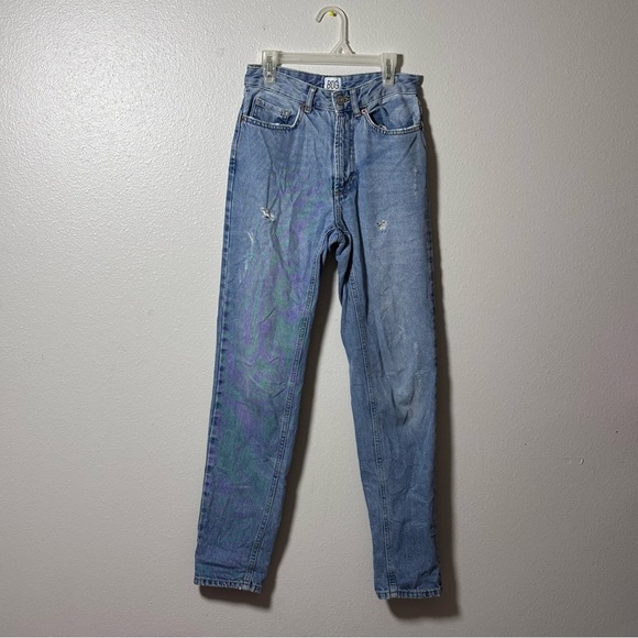 BDG Urban Outfitters Women Denim Blue Wash Mom Jeans size 24 - Picture 1 of 9